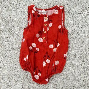 Cat & Jack Bubble Romper, 12-18M, floral design